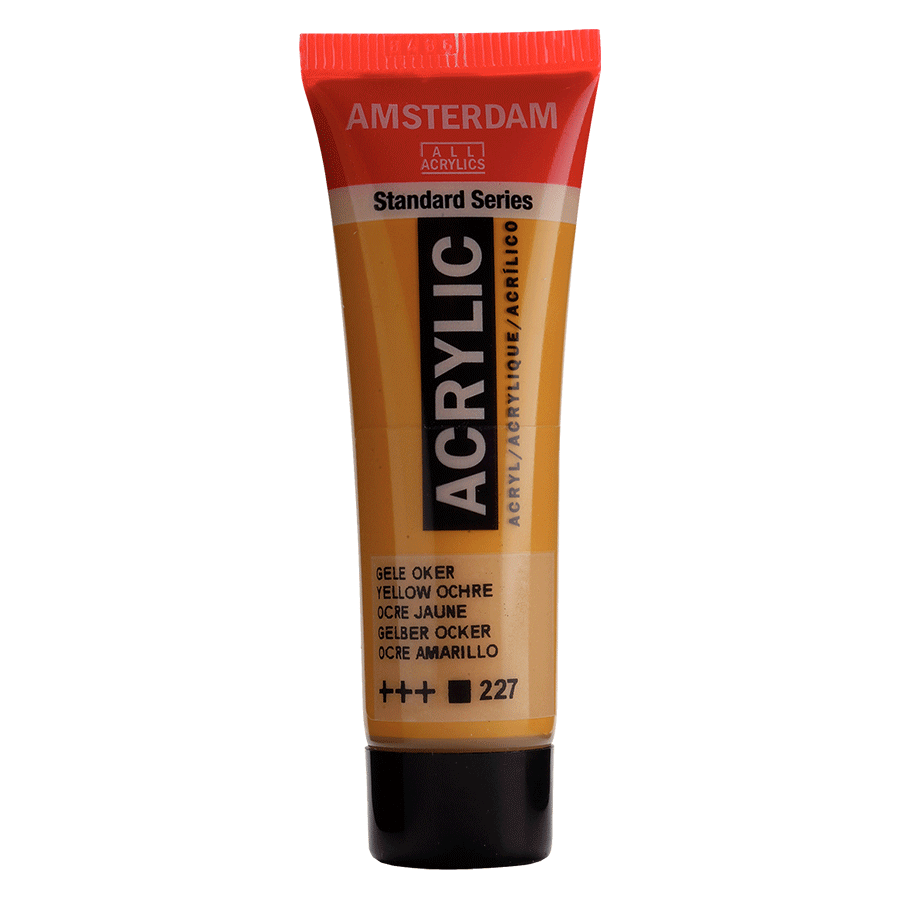Фарба акрилова AMSTERDAM Royal Talens 17042270 3 шт. 20 мл 227 Охра жовта (8712079342784)