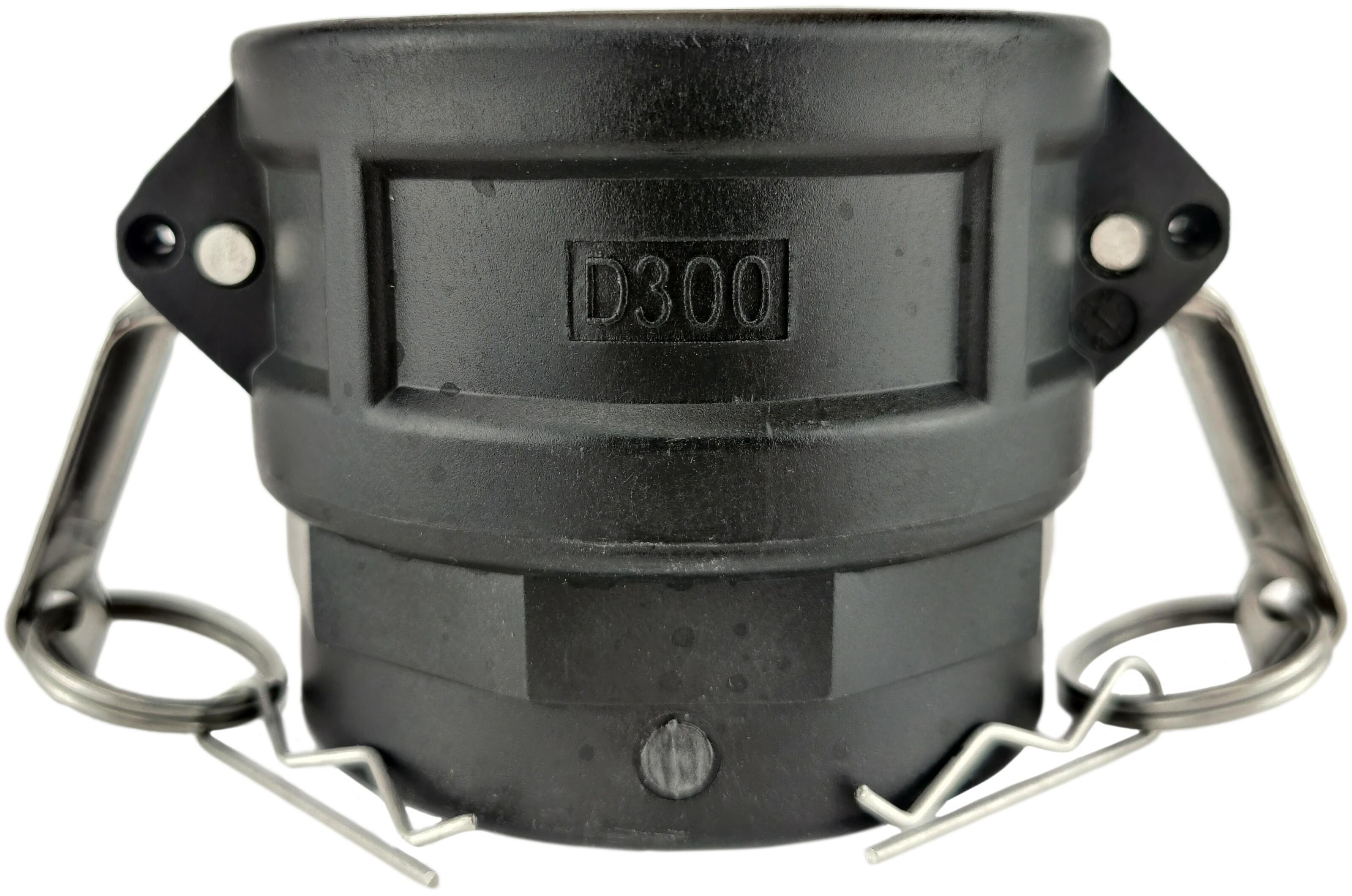 Муфта camlock тип D с внутренней резьбой BSPP ШРЗ полипропилен D-300 3" (50233048)