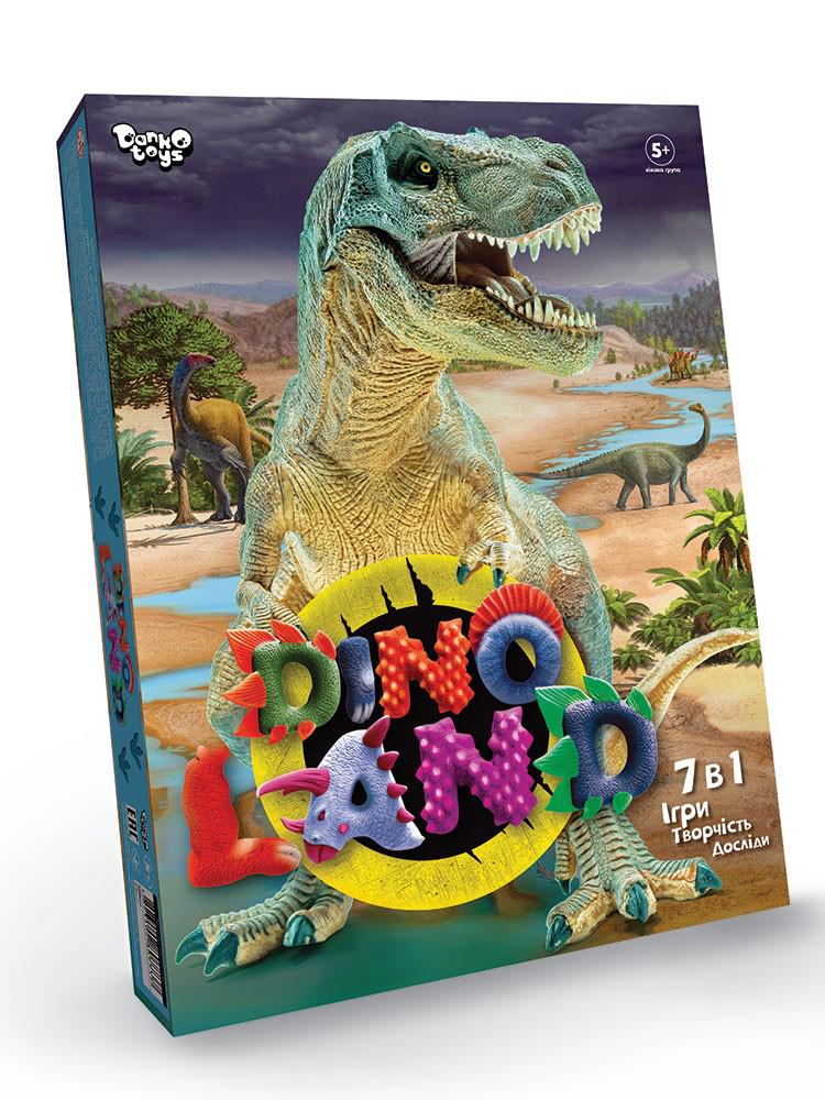 Креативна творчість dino land 7в1 dl-01-01u