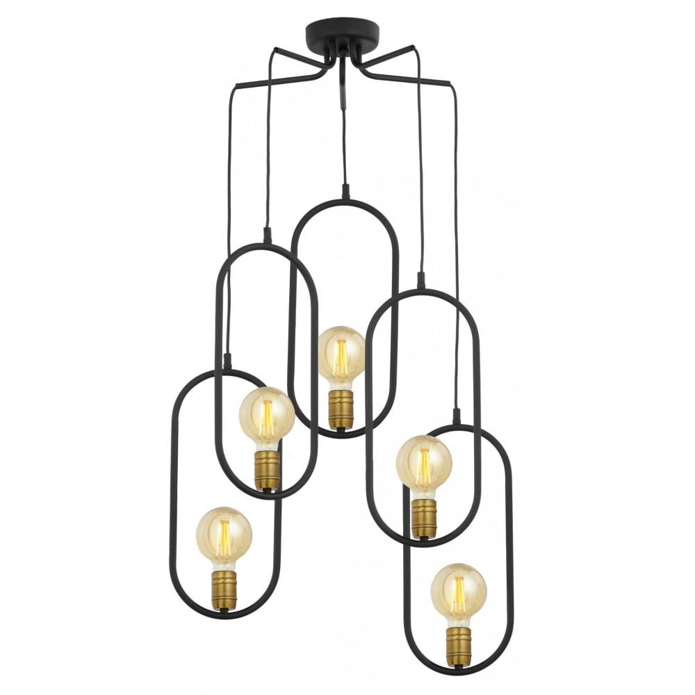 Подвесной светильник Pante 5 Black Е27 (PL-0002167 M/Black)