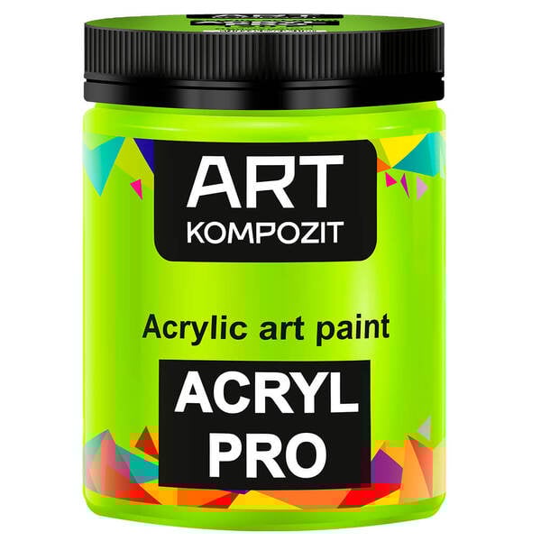 Акриловая краска ART Kompozit 120 430 мл Ярко-зеленый (KT120) - фото 1 Акриловая краска ART Kompozit 120 430 мл Ярко-зеленый (KT120) - фото 1