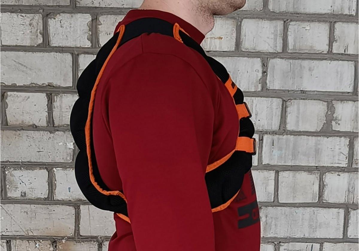 Жилет-утяжелитель EasyFit JetPack 10 кг с металлическими шариками (EF-JP-0010) - фото 2 Жилет-утяжелитель EasyFit JetPack 10 кг с металлическими шариками (EF-JP-0010) - фото 2