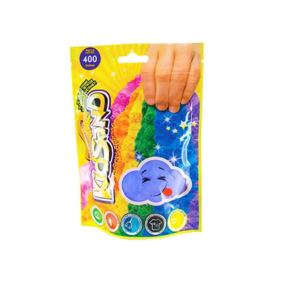 Кінетичний пісок Danko Toys KidSand KS-03-03 пакет 400 г Синій (RLT7063s7321)