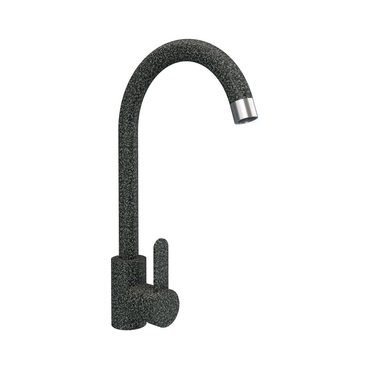 Смеситель кухонный Platinum 3008A-FH Графит (000031791)