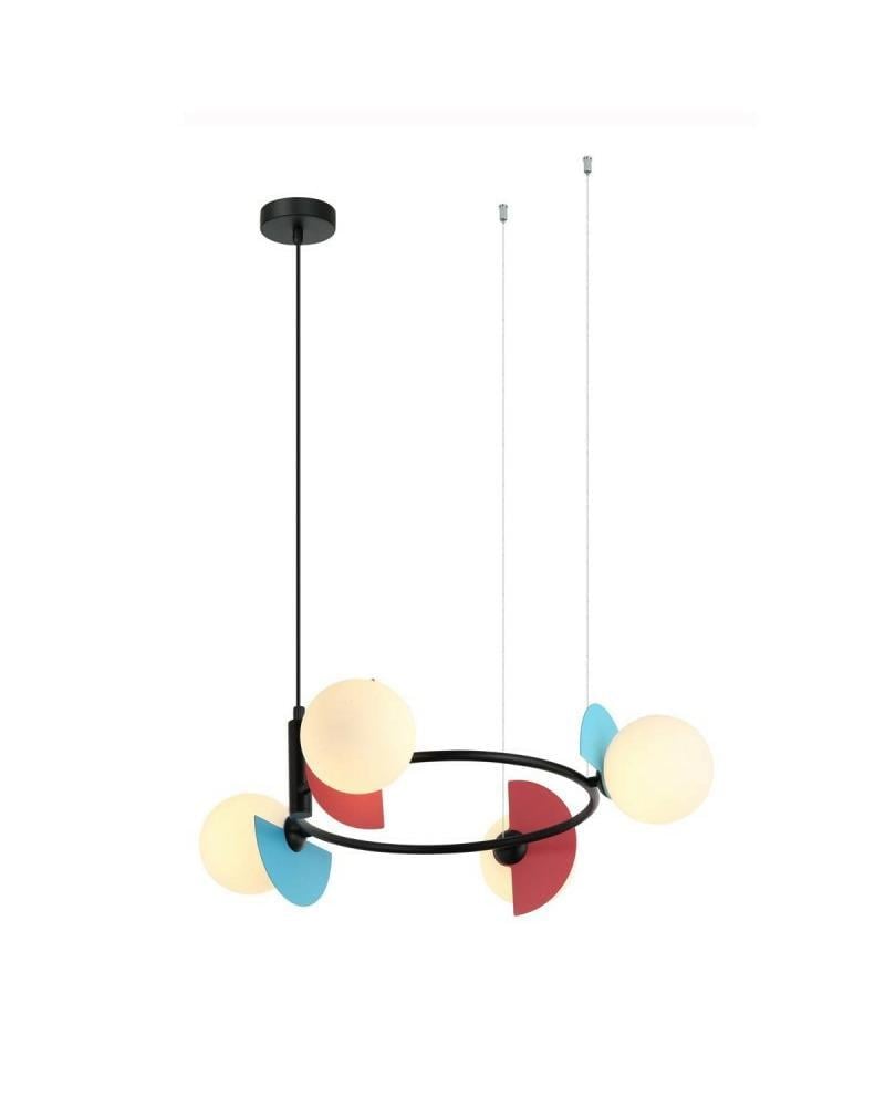 Люстра Italux PND-37482-4R-MLTI Nauti G9 4x25W IP20 (19259211)