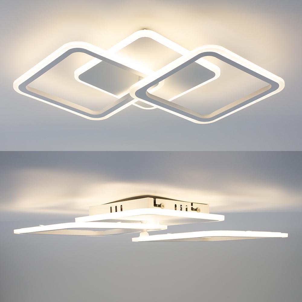 Люстра світлодіодна MOKA 3S 62 Вт 550x310x72 мм Білий - фото 3