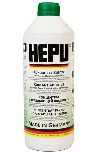 Антифриз HEPU G11 концентрат -80 ° C 1,5 л Зелений (50044) Антифриз HEPU G11 концентрат -80 ° C 1,5 л Зелений (50044)