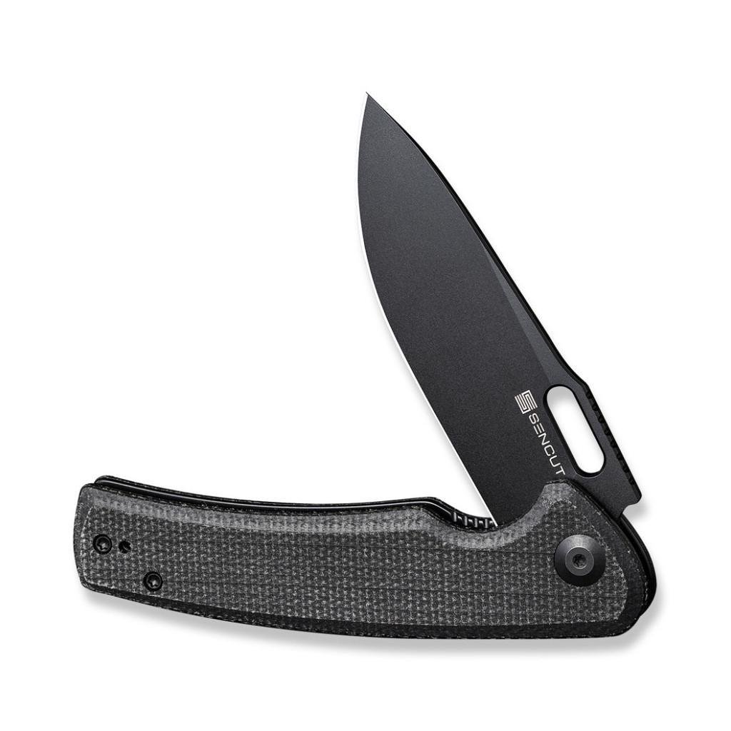 Нож складной Sencut Vesperon Blackwash Black Micarta (m323633) - фото 4 Нож складной Sencut Vesperon Blackwash Black Micarta (m323633) - фото 4
