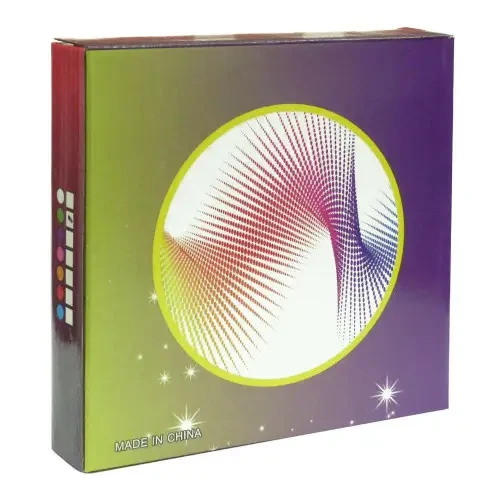 Ночник Сердце бесконечность настольный в спальню от батареек 14,5x3x15 см Малиновый - фото 7