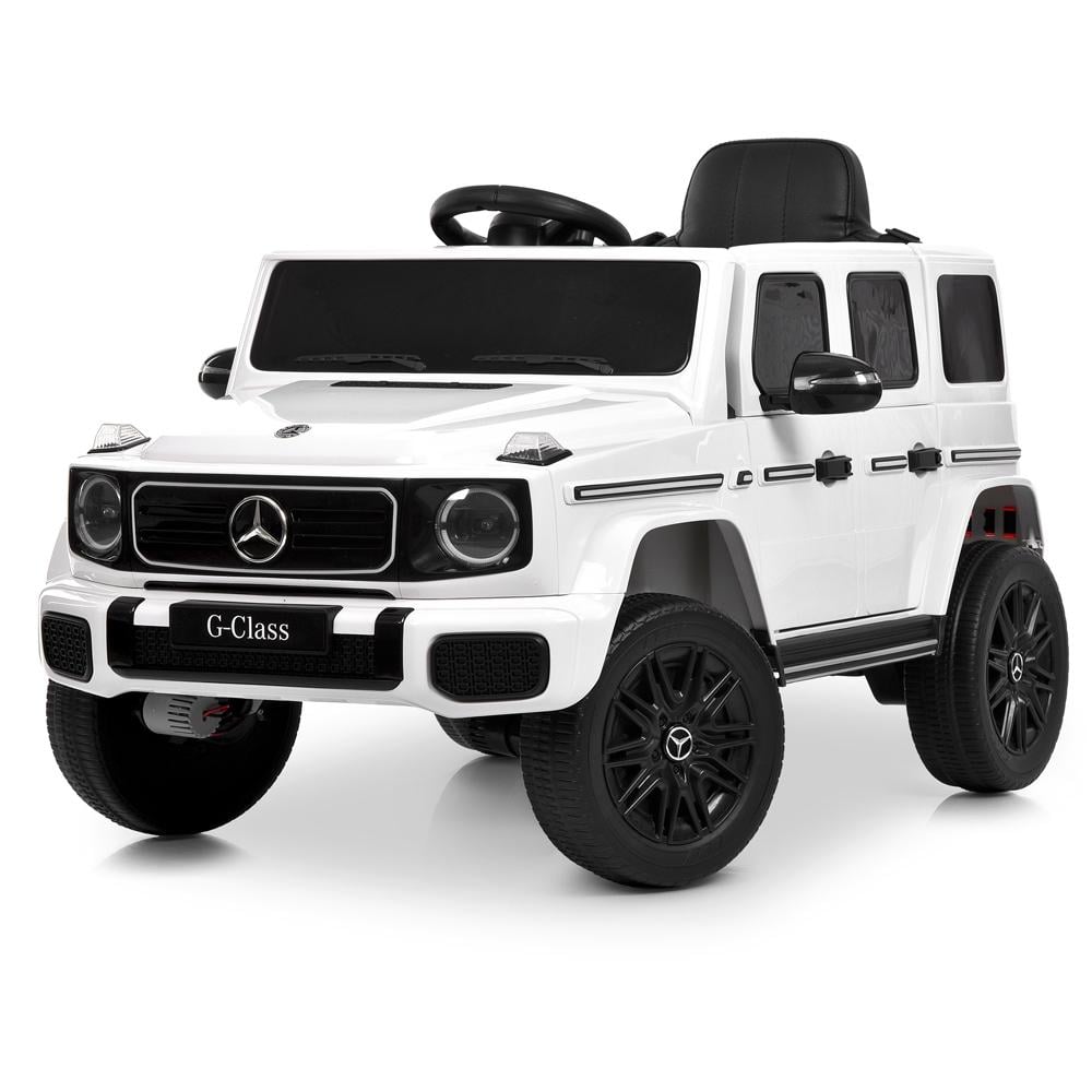 Детский электромобиль JJ2580EBLR-1 24V Mercedes с мягким сиденьем Белый (36292877) Детский электромобиль JJ2580EBLR-1 24V Mercedes с мягким сиденьем Белый (36292877)