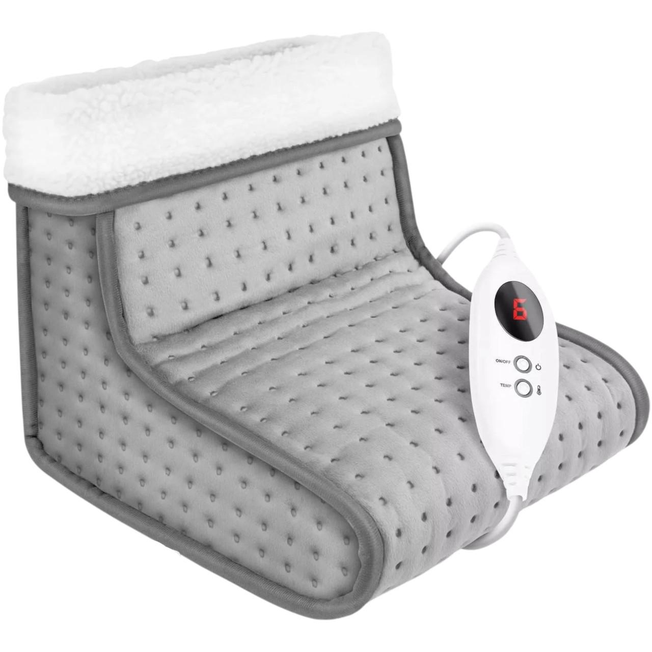 Грелка для ног электрическая Светло-серый (16738hgr)