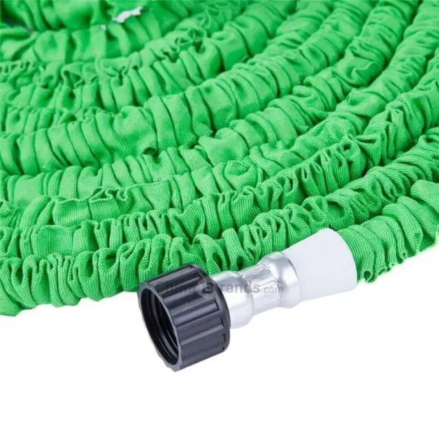 Шланг для поливу що розтягується X HOSE 100FT Steel 2063 30 м Зелений - фото 5 Шланг для поливу що розтягується X HOSE 100FT Steel 2063 30 м Зелений - фото 5