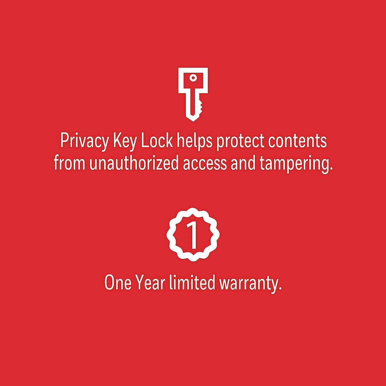 Сейф для інкасації та документів сталевий портативний Honeywell - фото 4