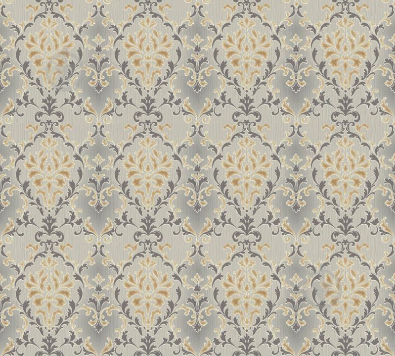 Виниловые обои на флизелиновой основе A.S.Creation Mixed 37598-1 Серый