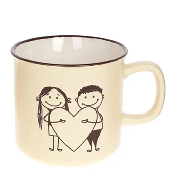 Чашка керамическая You&Me 450 мл (32507)