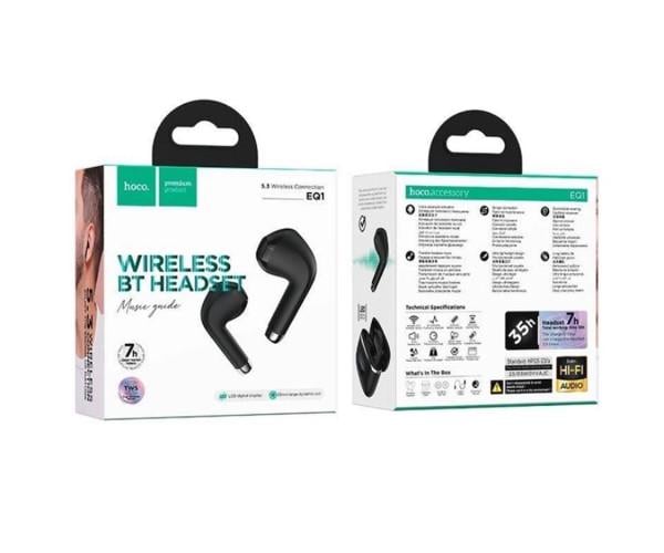 Наушники Bluetooth Hoco EQ1 400 mAh Black - фото 3