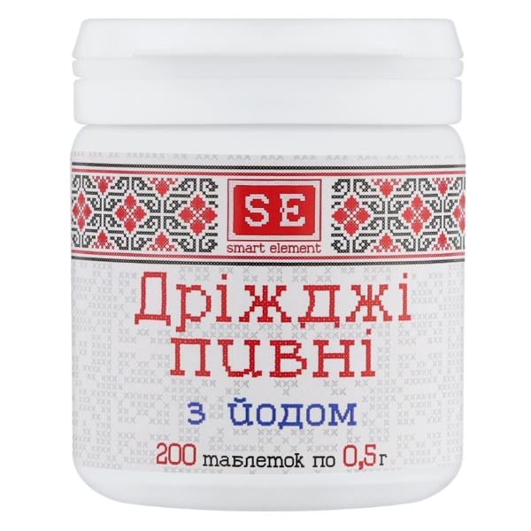 Пивные дрожжи Farmakom с йодом 200 таб. (000027616)