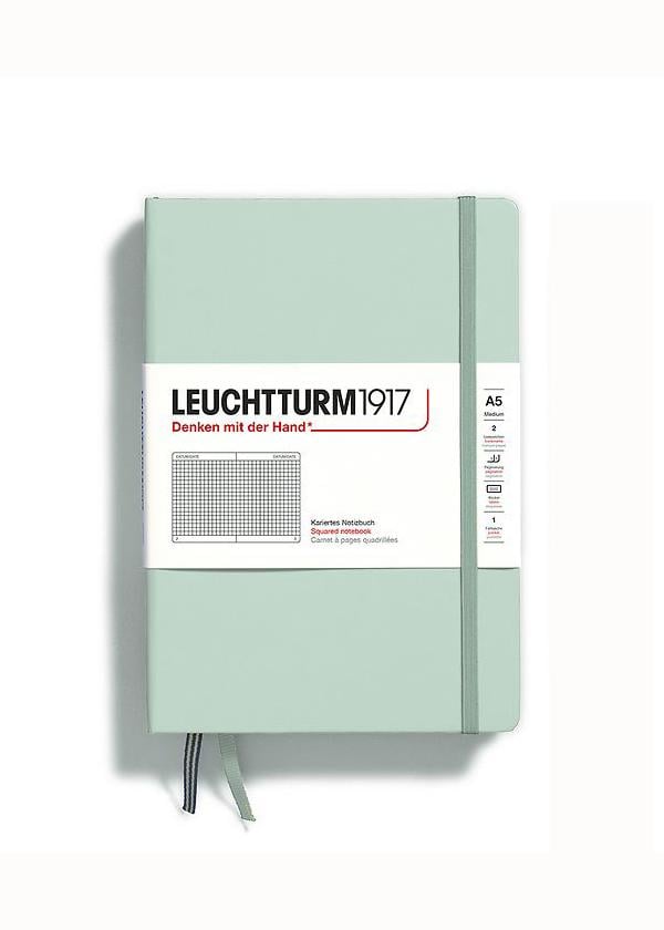 Блокнот Leuchtturm1917 средняя клетка Mint Green (367261)