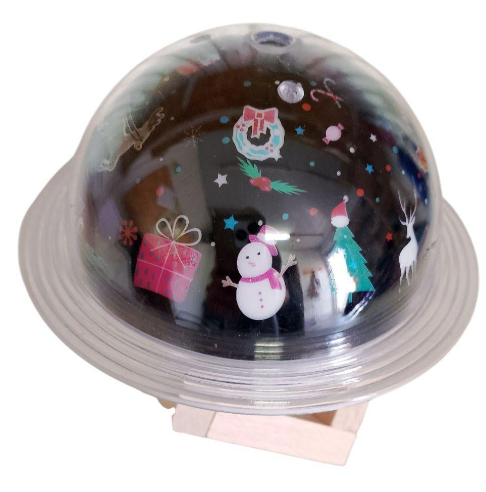 Увлажнитель воздуха-ночник Новый год с подставкой RGB 250 мл (29889753) - фото 9