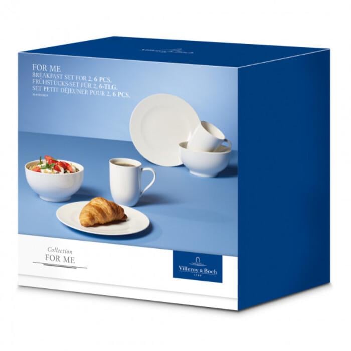 Сервіз для сніданку Villeroy & Boch For Me 6 пр. (33459124)