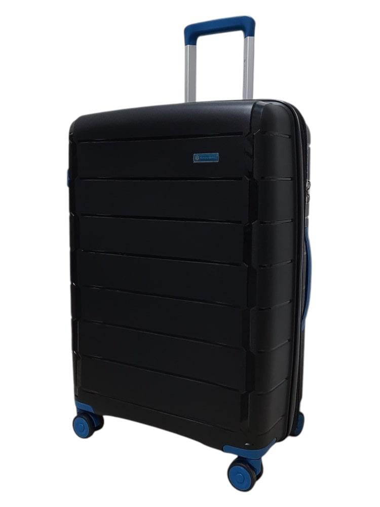 Чемодан Snowball 20303 M Черный (31706392)