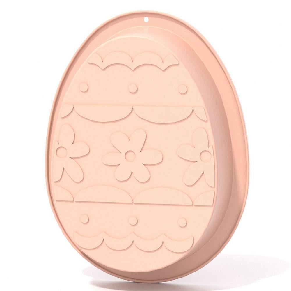 Форма силиконовая Stenson Пасха 20,5x15x4,5 см Персиковый (612916)