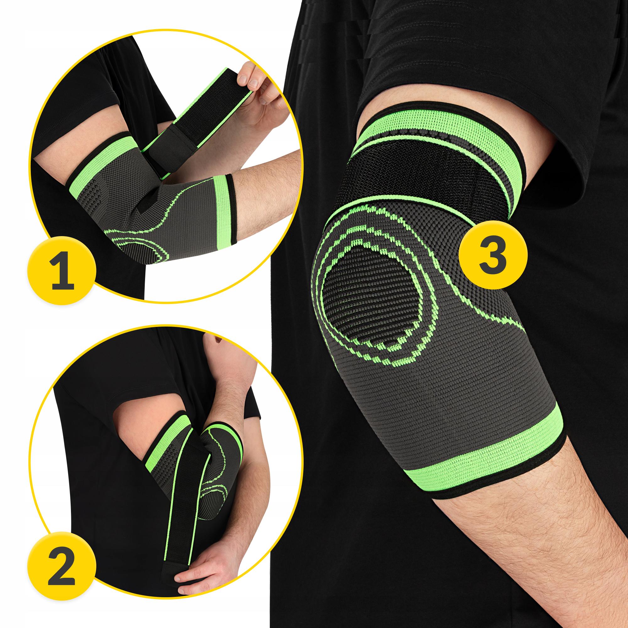 Бандаж для локтевого сустава 4fizjo Flex 1 шт. L (P-5905973407373) - фото 8 Бандаж для локтевого сустава 4fizjo Flex 1 шт. L (P-5905973407373) - фото 8