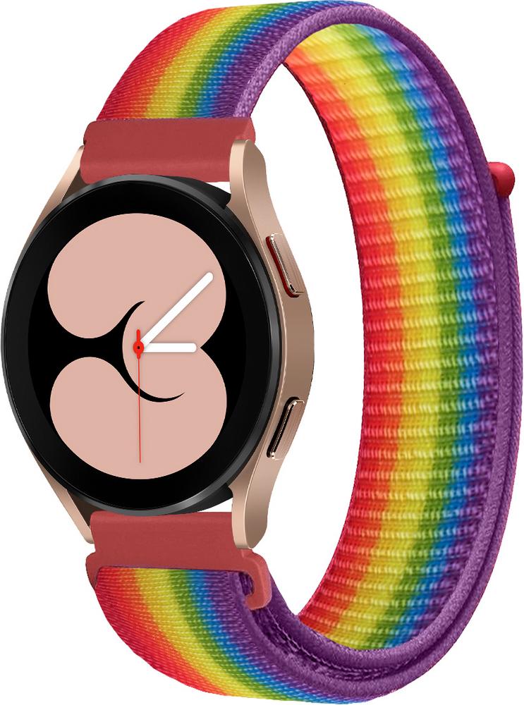 Ремешок нейлоновый Sport Loop для Galaxy Watch 4 40 мм Rainbow (25451-6B)