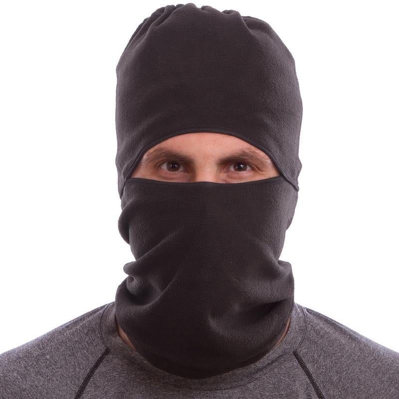 Балаклава шапка-шарф 3в1 SP-Sport Чорний (MS-5627) - фото 2 Балаклава шапка-шарф 3в1 SP-Sport Чорний (MS-5627) - фото 2