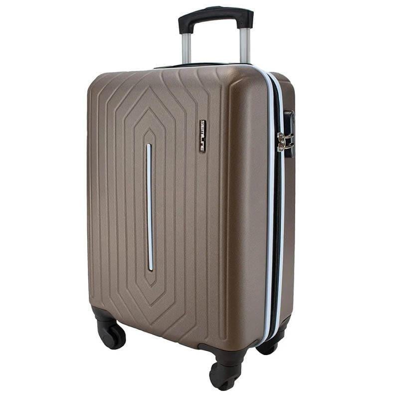 Чемодан SEMI LINE 20" S 42 л Brown (DAS302900)