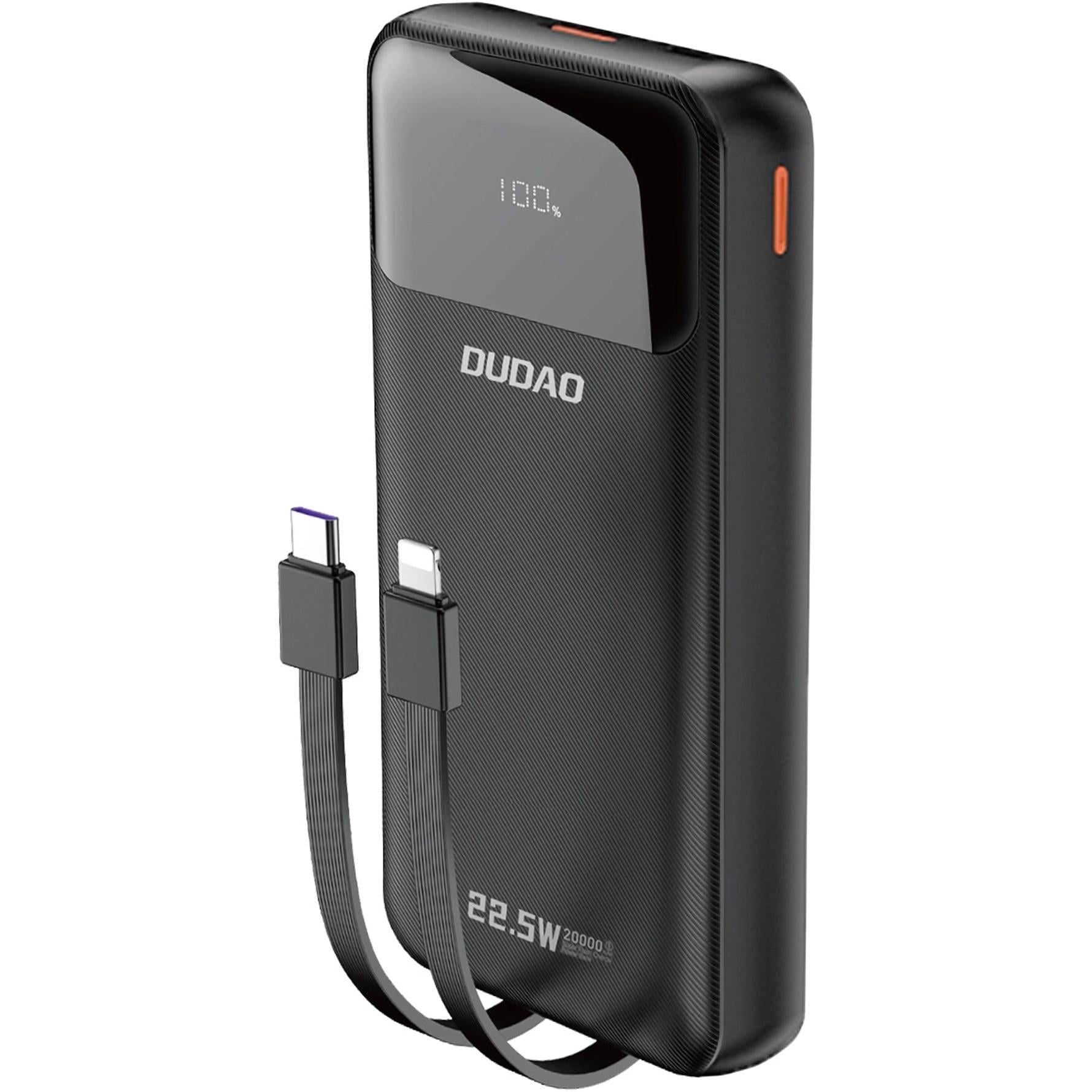 Повербанк Dudao K15 Pro 20000 mAh 22,5W Black (6977196682430)