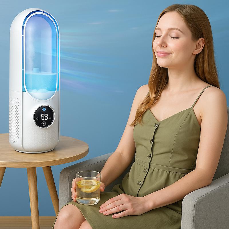 Кондиціонер портативний Smart Air Fan акумуляторний - фото 3 Кондиціонер портативний Smart Air Fan акумуляторний - фото 3