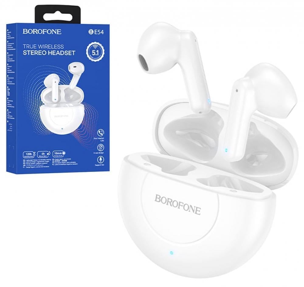 Наушники беспроводные Borofone BE54 Bluetooth гарнитура (26405)
