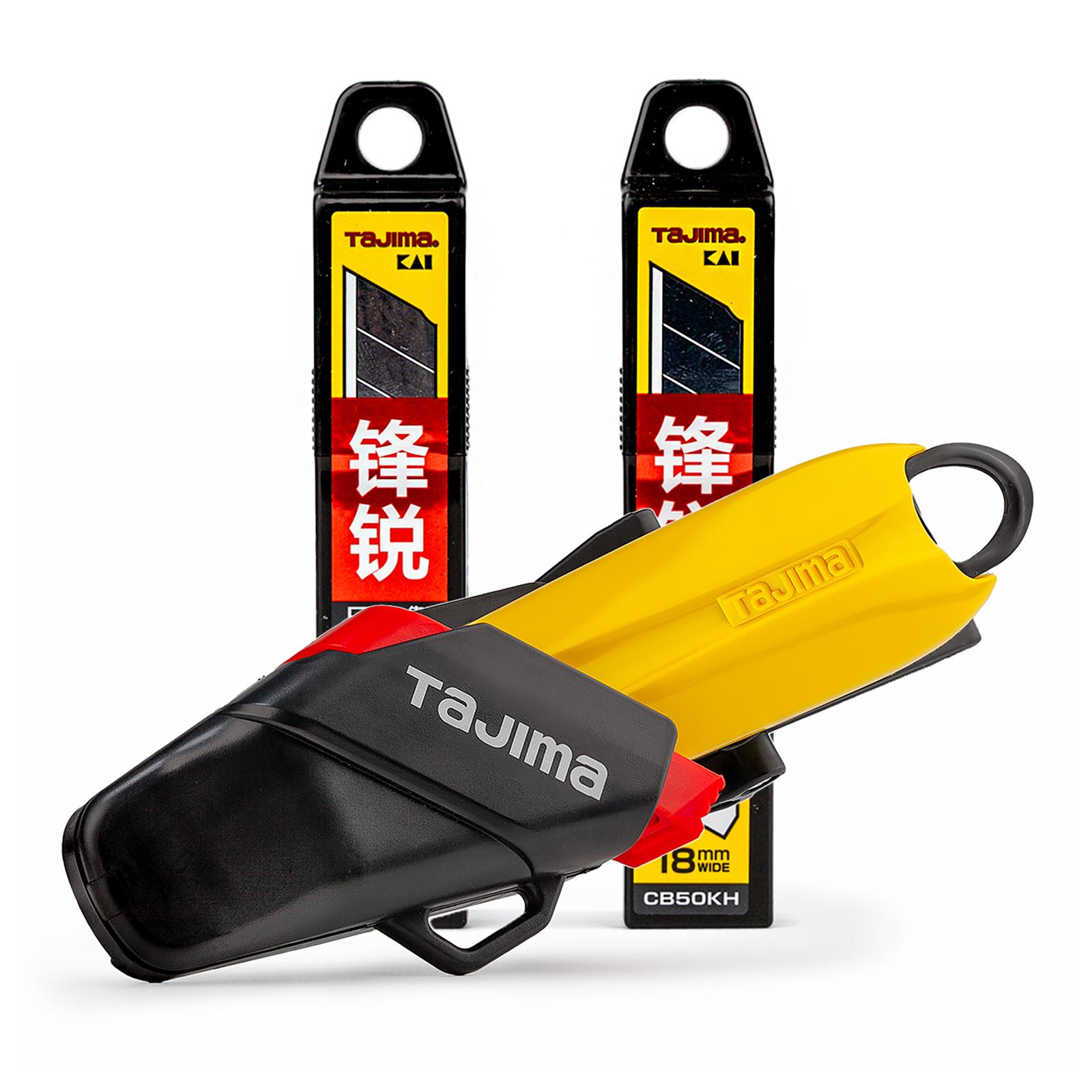 Набор Tajima DC-L500YSFBL чем строительный сегментный с кобурой со сменными лезвиями 20 шт. (1101-1703 1102-2572)