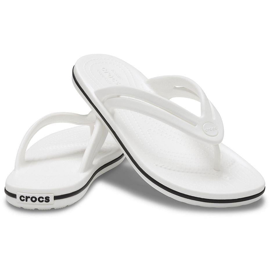 В'єтнамки жіночі Crocs Crocband Flip Flop White р. 39-40 Білий (23531)