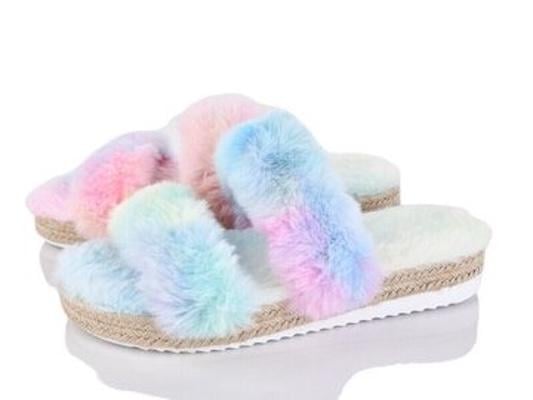 Шлепанцы Bamboo 34005 р. 38 Разноцветный