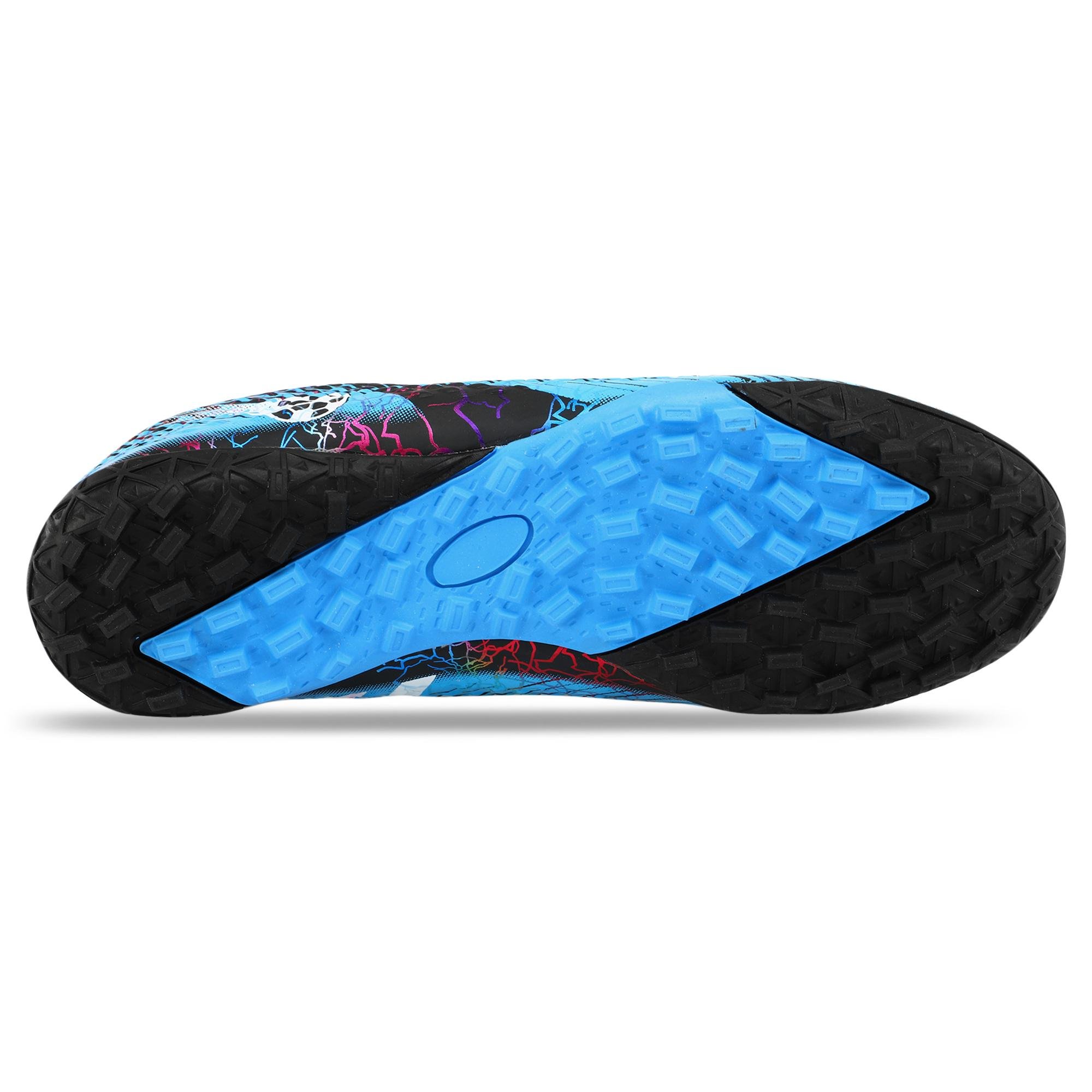 Сороконіжки футбольні LiJIN 2300-39-45-3 р. 45 Білий/Блакитний - фото 2 Сороконіжки футбольні LiJIN 2300-39-45-3 р. 45 Білий/Блакитний - фото 2