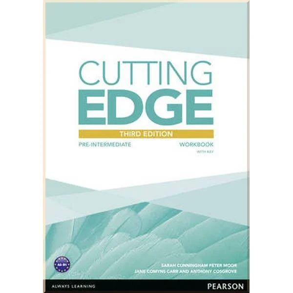 Рабочая тетрадь Cutting Edge Third Edition Pre-Intermediate Workbook with key