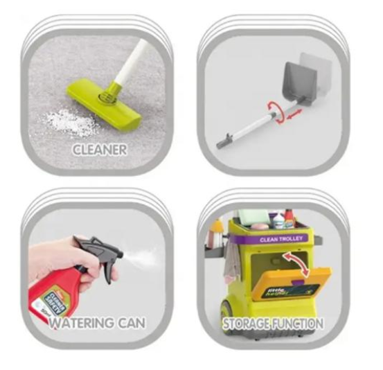 Набір для прибирання ігровий 667-64 пилосос/пульверизатор/щітка/швабра (149528) - фото 2 Набір для прибирання ігровий 667-64 пилосос/пульверизатор/щітка/швабра (149528) - фото 2