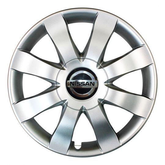 Автомобильные колпаки SKS 323 R15 с логотипом Nissan 4 шт. Серебристый Автомобильные колпаки SKS 323 R15 с логотипом Nissan 4 шт. Серебристый