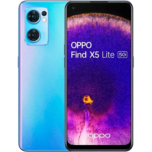 Смартфон Oppo Find X5 Lite 5G 8/256Gb Startrails Blue - фото 1