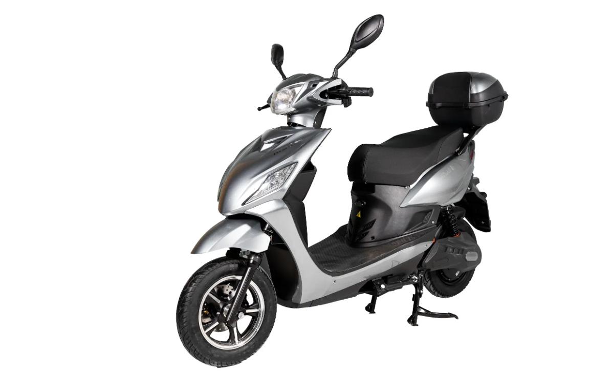 Электроскутер ATLAS Shark Box 1500W Grey - фото 4