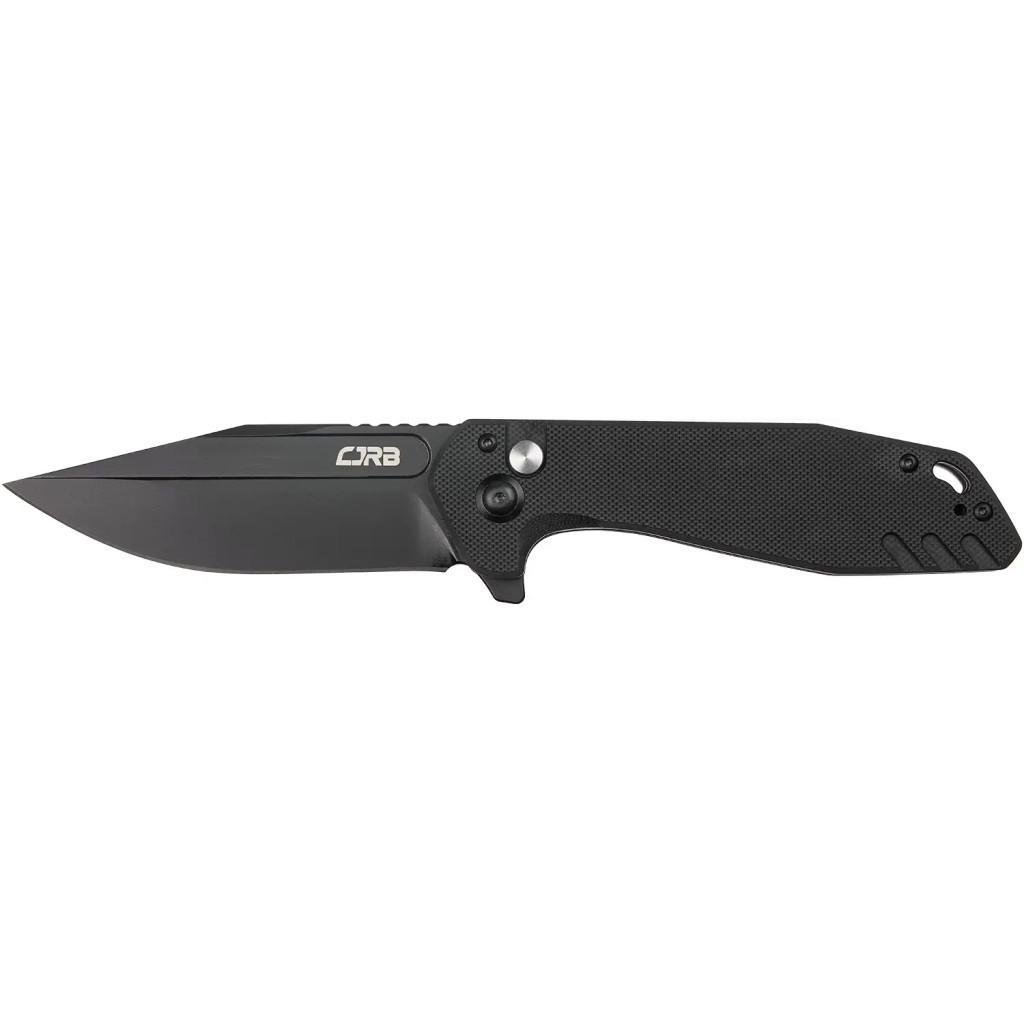 Ніж складаний мисливський CJRB Riff BB G-10 Total Black (m341058)