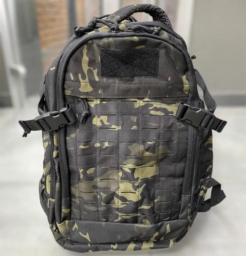 Рюкзак військовий Yakeda 40 л Black Camo (241571_militar63)