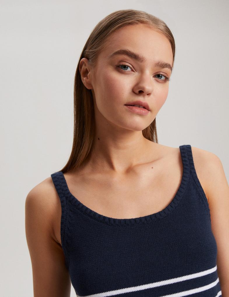 Топ женский Diverse RIBS S Сине-белый (5902598836649) - фото 3 Топ женский Diverse RIBS S Сине-белый (5902598836649) - фото 3