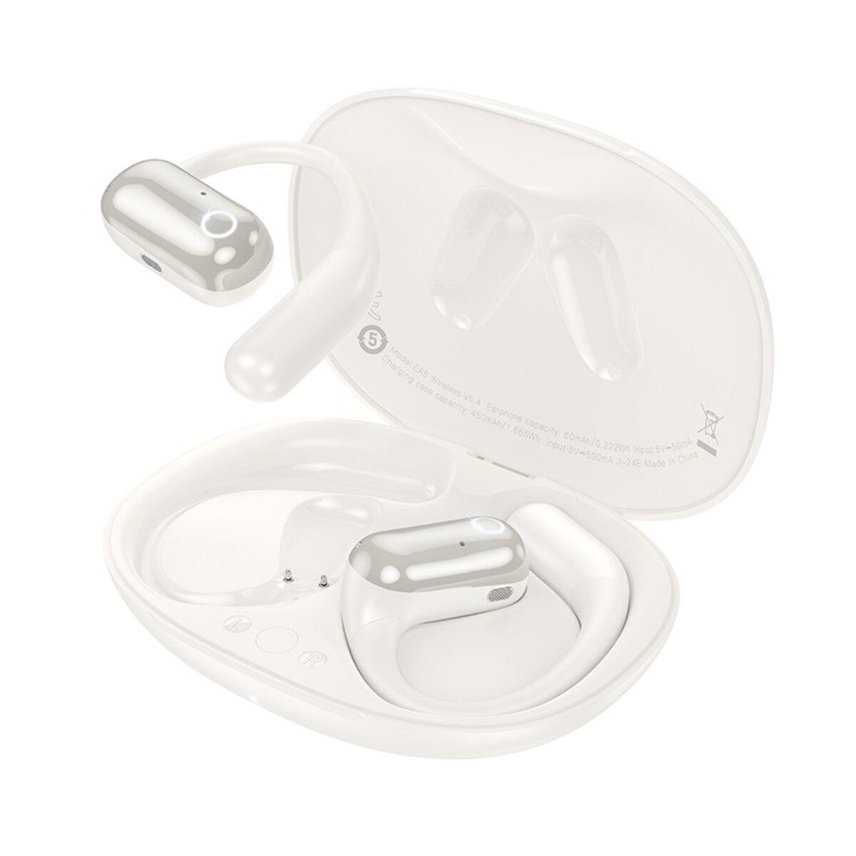 Наушники беспроводные Hoco EA6 Melody Open True Wireless White