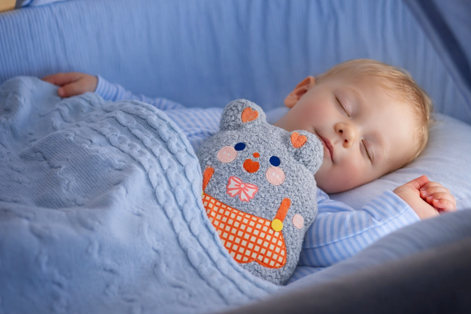 Міні-грілка для гарячої води з плюшевим чохлом/штучне хутро 350 мл Сірий (32122905) - фото 2 Міні-грілка для гарячої води з плюшевим чохлом/штучне хутро 350 мл Сірий (32122905) - фото 2