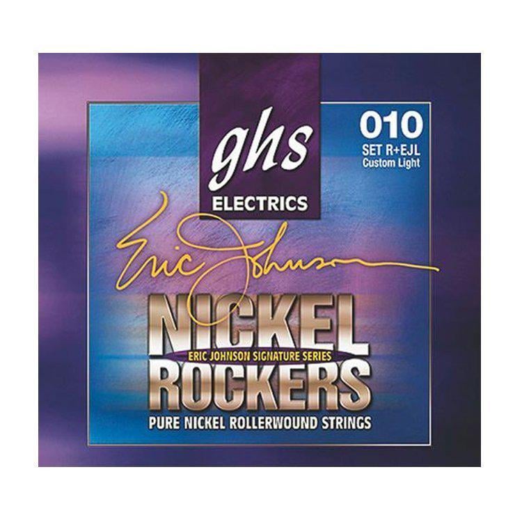 Струны для электрогитары GHS Nickel Rockers Eric Johnson R+EJL 10-50 (113368)
