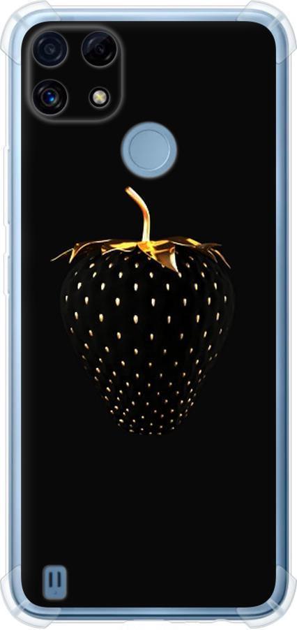 Чехол на Realme C21 Черная клубника (3585sp-2321-42517)