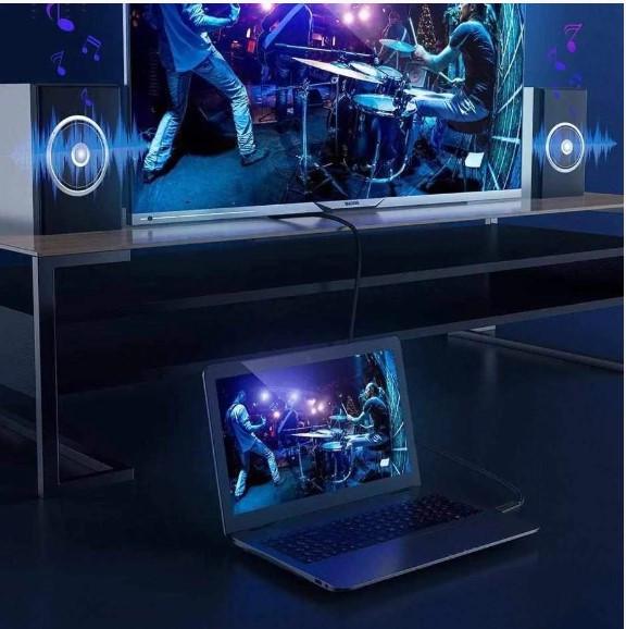 Кабель відео Baseus HDMI 2,0 4K 60 Гц 2 м Black (CAKGQ-B01) - фото 3